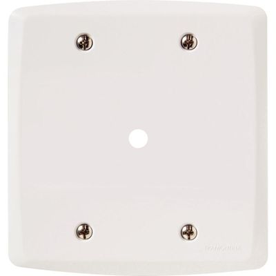 Placa com 1 Furo 9,5 mm 4x4 Tramontina Lux Branca