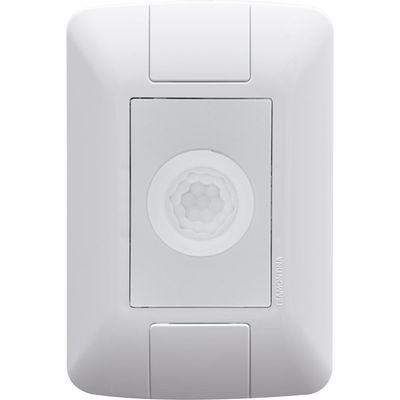 Conjunto 4x2 Detector de Presença Bivolt Tramontina Aria Branco