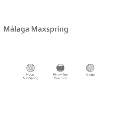 Colchão King para Hotelaria Maxspring Málaga Pillow Top (193x203x33) - Herval
