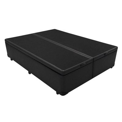 Cama Box Baú Universal Casal Courano Black (138x188x37) - Luckspuma