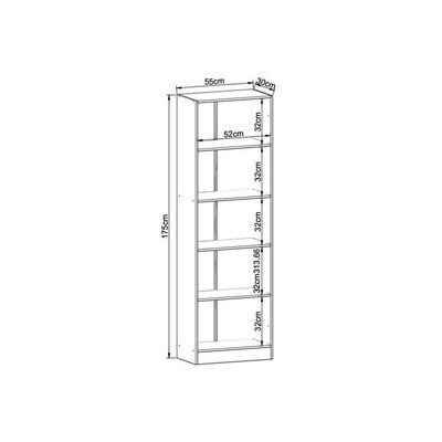 Armário Sapateira Casal Xangai c/ 2 Portas Branco - Genialflex