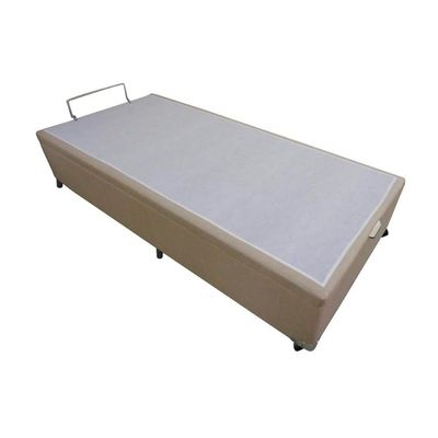 Cama Box Baú Universal Solteiro Linho Clean (78x188x35) - Castor