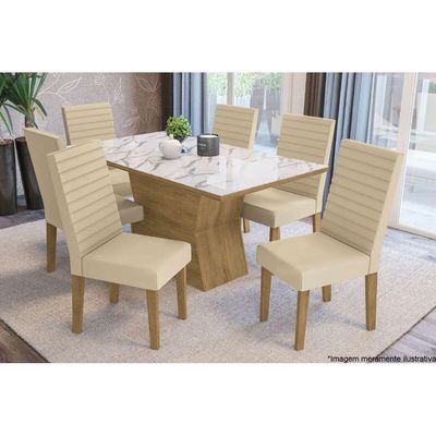 Base de Mesa p/ Cozinha Tília BA19 Madeirado s/ Tampo Freijó - Kappesberg