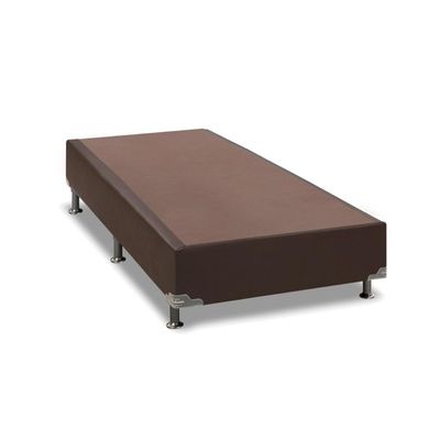 Cama Box Base Universal Solteiro Americana Courano Brown (78x188x23) - Ortobom