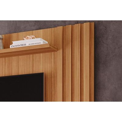 Painel p/ TV Casal Panama Plus até 60 Polegadas c/ 1 Porta e 1 Nicho Off White/Nature - Permóbili