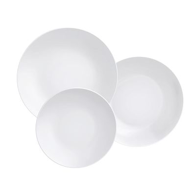 Jogo de Pratos Tramontina Leonora em Porcelana 12 Peças