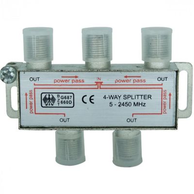 Divisor ALTA 5-2450MHZ 4 Saídas Pacote com 5 Unidades