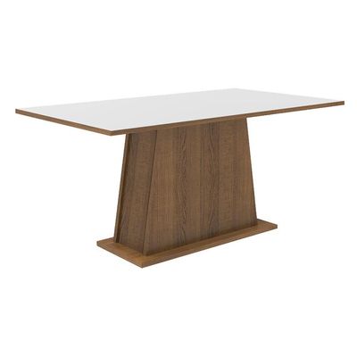 Conjunto Sala De Jantar Mesa Tampo De Madeira 4 Cadeiras