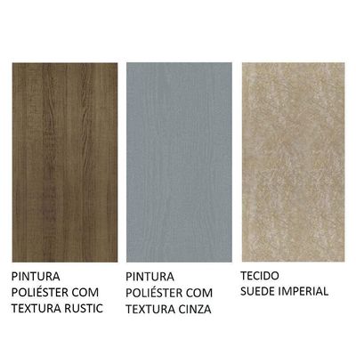 Conjunto Sala De Jantar Mesa Tampo De Madeira 4 Cadeiras