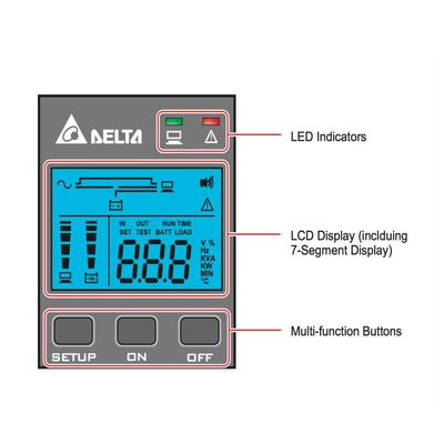 No Break Delta N ON - Line 2KVA 220/220 - UPS202N2000B1B1