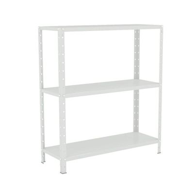 Estante Aço 3 Prateleiras Eaf007 Branco