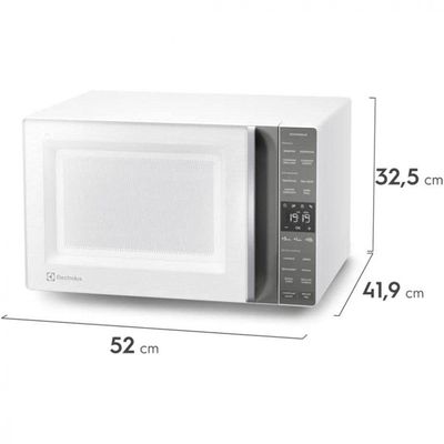 Micro-ondas Eletrolux Bancada Efficient 36l Branco 220v 220v