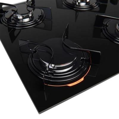 Cooktop Atlas U.top 4 Bocas Acendimento Automático Preto Bivolt