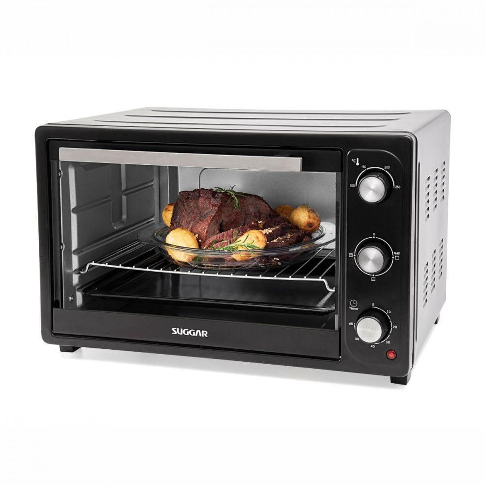 Forno Eletrico De Bancada 50l 127v Preto Suggar Preto
