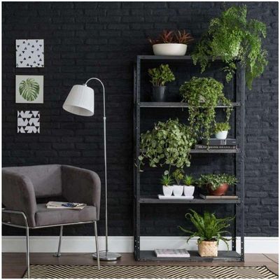 Estante Aço 5 Prateleiras Eaf005 Preta