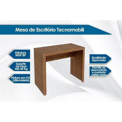 Mesa Canto p/Escritório ME4139 Branco - Tecno Mobili