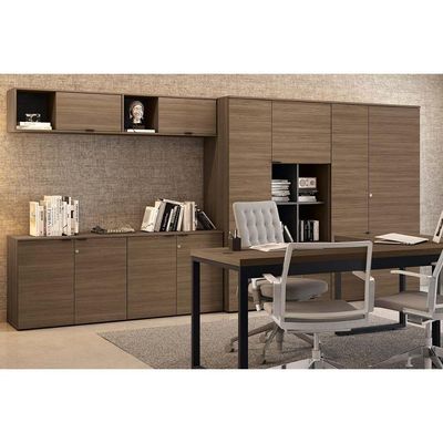 Estante De Escritório Frame F210 C/ 2 Portas C/ Chave Munique - Kappesberg