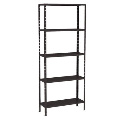 Estante Aço 5 Prateleiras Livros Cozinha Quarto Eaf014 Preto