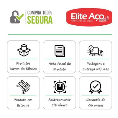 Armário Aço 12 Portas Academia Guarda Volume Trinco Preto