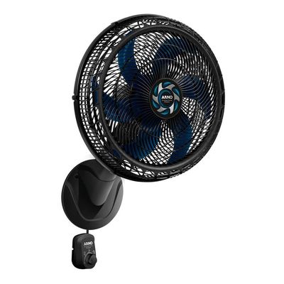 Ventilador Parede Arno 50cm Vb51 Extreme Force Breezer Preto 127v