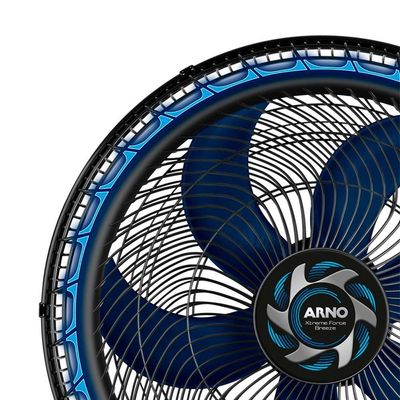 Ventilador Parede Arno 50cm Vb51 Extreme Force Breezer Preto 127v