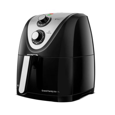 Fritadeira Elétrica Air Fryer Mondial Grand Family Inox AFN-50-BI 5L Preta - 220V UNICA