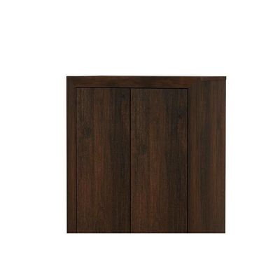 Armário De Escritório Me4105 C/ 2 Portas Amêndoa - Tecno Mobili