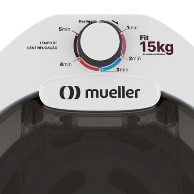 Centrífuga De Roupas Mueller Fit 15Kg De Roupa Molhada Branca - 110V 110v