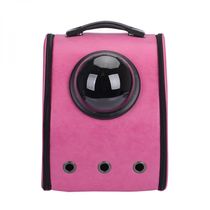 Mochila Astronauta Pet Gato Cachorro Rosa Lorben GT687P
