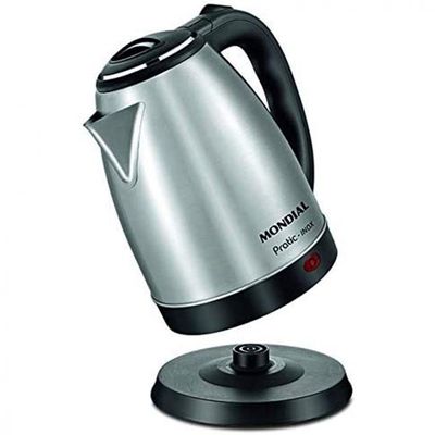 Chaleira Eletrica Mondial 2litros - 79520-02 Preto Com Inox 220v 220v