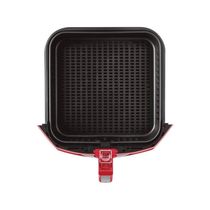 Fritadeira Elétrica Air Fryer 8 Litros Mondial Afn80 5993-02 Vermelho-inox 220 V