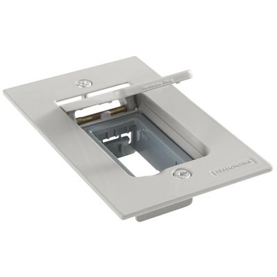 Tampa 1 Posto 4x2 para Piso Tramontina Modular Cinza