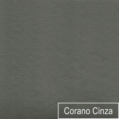 Diva Recamier Diana 130cm Lado Esquerdo Corano - Adj Decor Cor Cinza