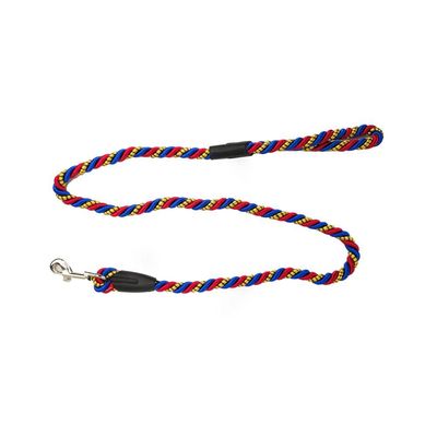 Coleira Guia Corda De Nylon Trançada Cachorro