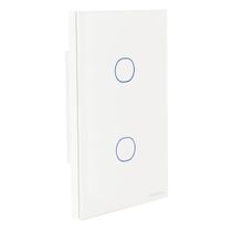 Interruptor Touch Wi-Fi Smart Tramontina Branco com 2 Canais