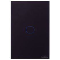 Interruptor Touch Wi-Fi Smart Tramontina Preto com 1 Canal
