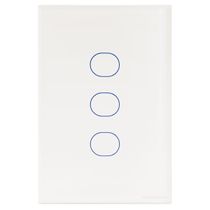 Interruptor Touch Wi-Fi Smart Tramontina Branco com 3 Canais