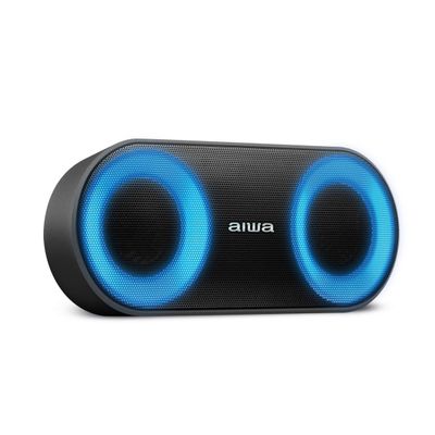 Caixa de Som Speaker AIWA SP-01 20W BT 15H IP65 RGB USB TWS Bivolt