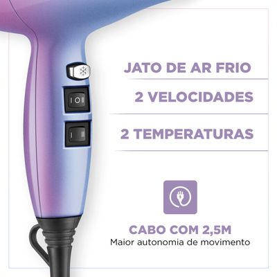 Secador de Cabelo By Juliette Mondial SCP-JU-03 220