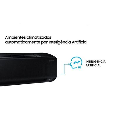 Ar Condicionado Split Inverter Samsung Windfree Black Edition 18.000 Btus Quente E Frio 220v