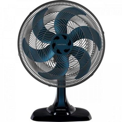 Ventilador De Mesa 50 Cm 127V Turbo6 Azul Ventisol 110v