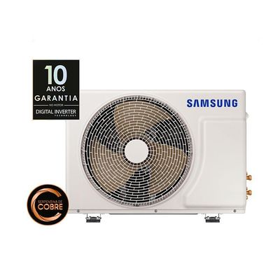 Ar Condicionado Split Inverter Samsung Windfree Black Edition 18.000 Btus Quente E Frio 220v