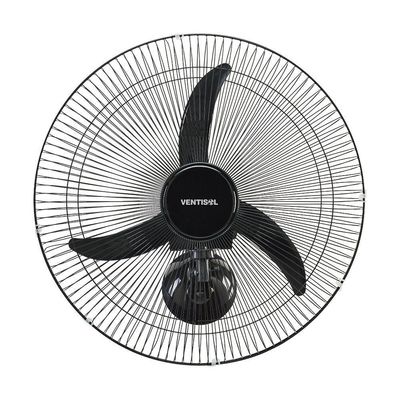 Ventilador De Parede Ventisol Oscilante 60 Cm Metal Preta 1400Rpm Bivolt Bivolt