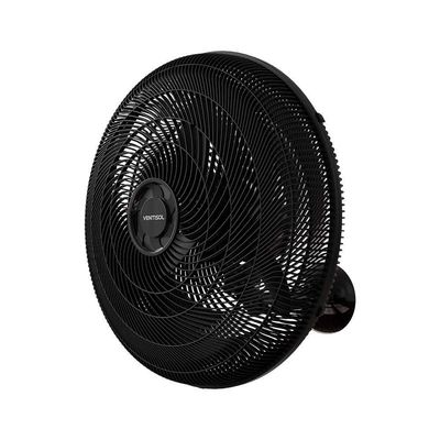 Ventilador De Parede Oscilante 50cm Em Plástico Ventisol New Preto 127v 110v