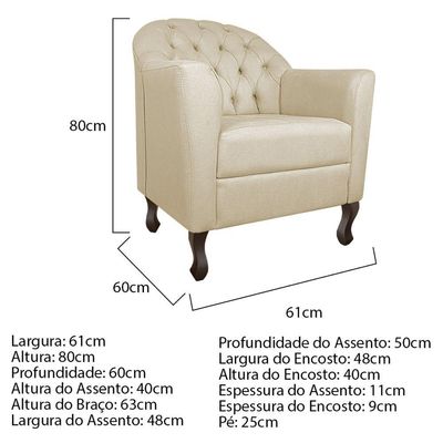Kit Diva Recamier Diana 130Cm Lado Esquerdo E 02 Poltronas Julia Suede - Doce Sonho Móveis Bege
