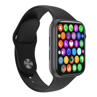 Relógio Smartwatch W34 S Android Ios Monitor Cardíaco Preto