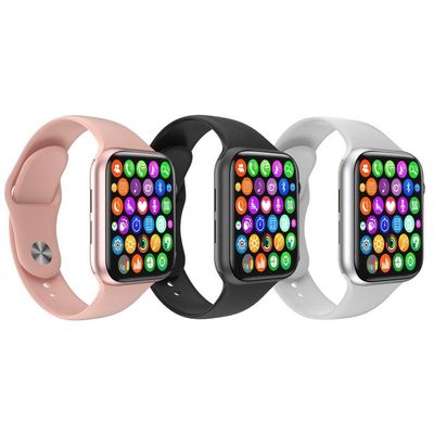 Relógio Smartwatch W34 S Android Ios Monitor Cardíaco Branco