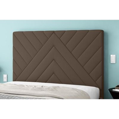 Cabeceira Cama Box Estofada King King Sky Plus Chumbo - Simbal