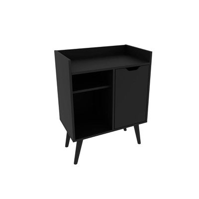 Aparador de Sala Jantar AP2310 1 Porta Amêndoa - Tecno Mobili