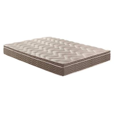 Colchão Casal Espuma D33 / EP Anatômico Confort Ultra Firme Euro Pillow Brown (138x188x17) - Paropas